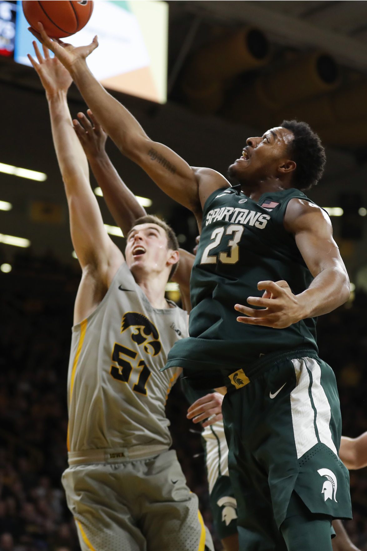 Michigan St Iowa Basketball